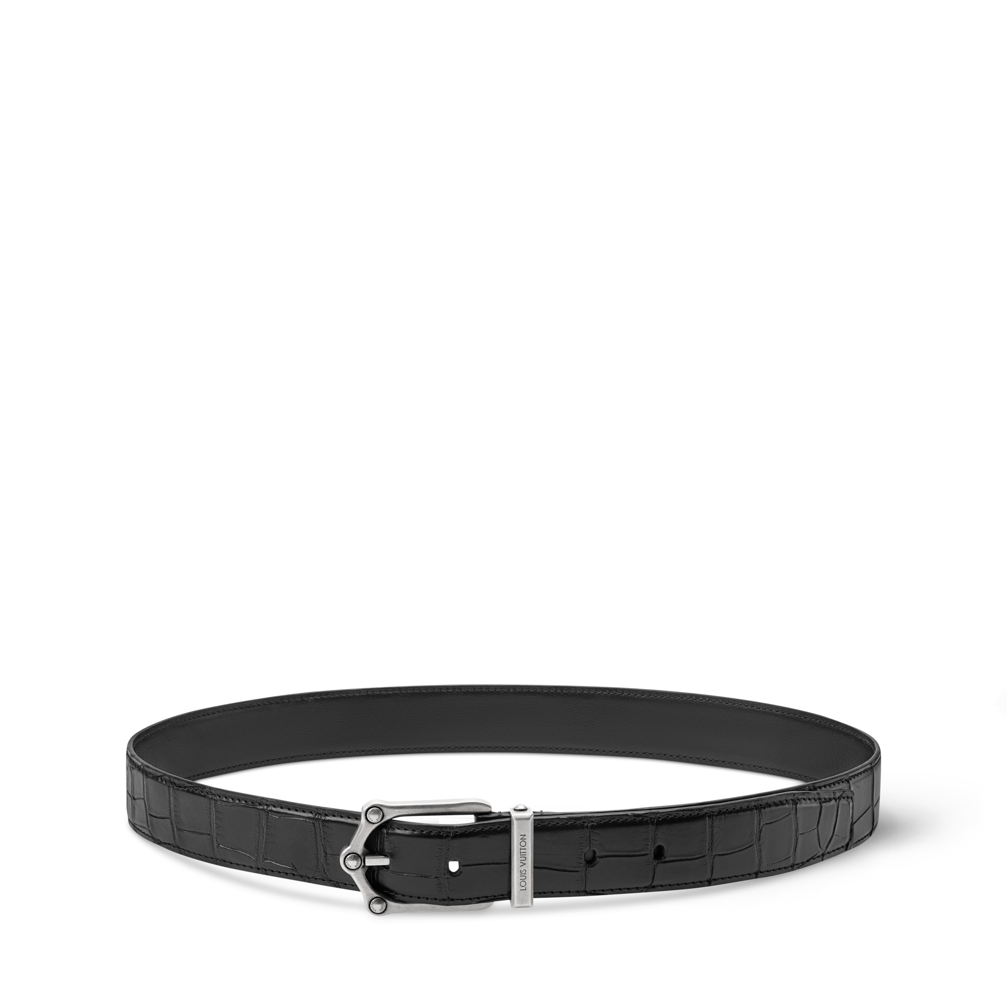 Frog 30mm Reversible Belt in Crocodile - Men - Accessories | LOUIS